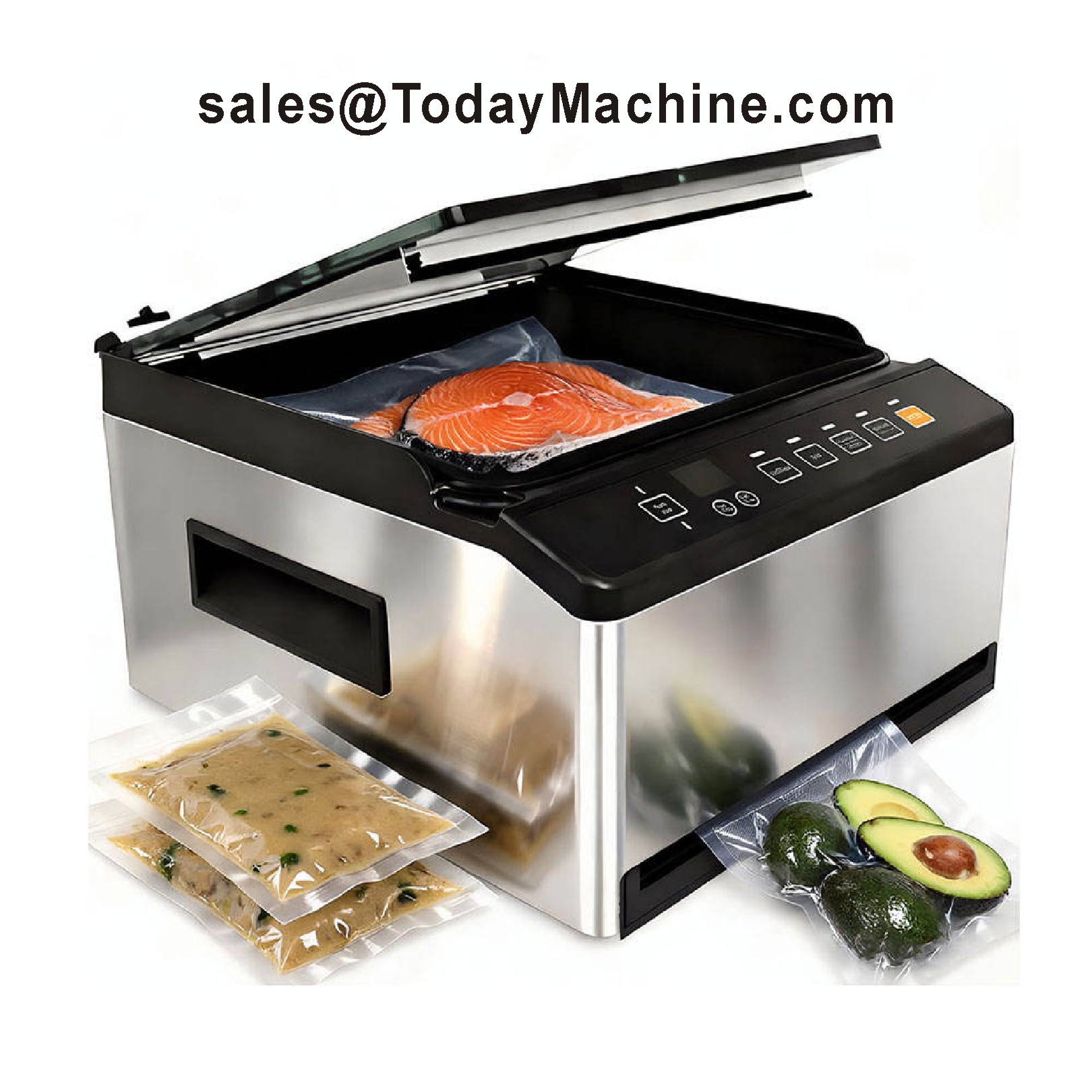 Food Vacuum Sealer Machine - Cena fabryczna: Stacjonarna komercyjna zgrzewarka próżniowa