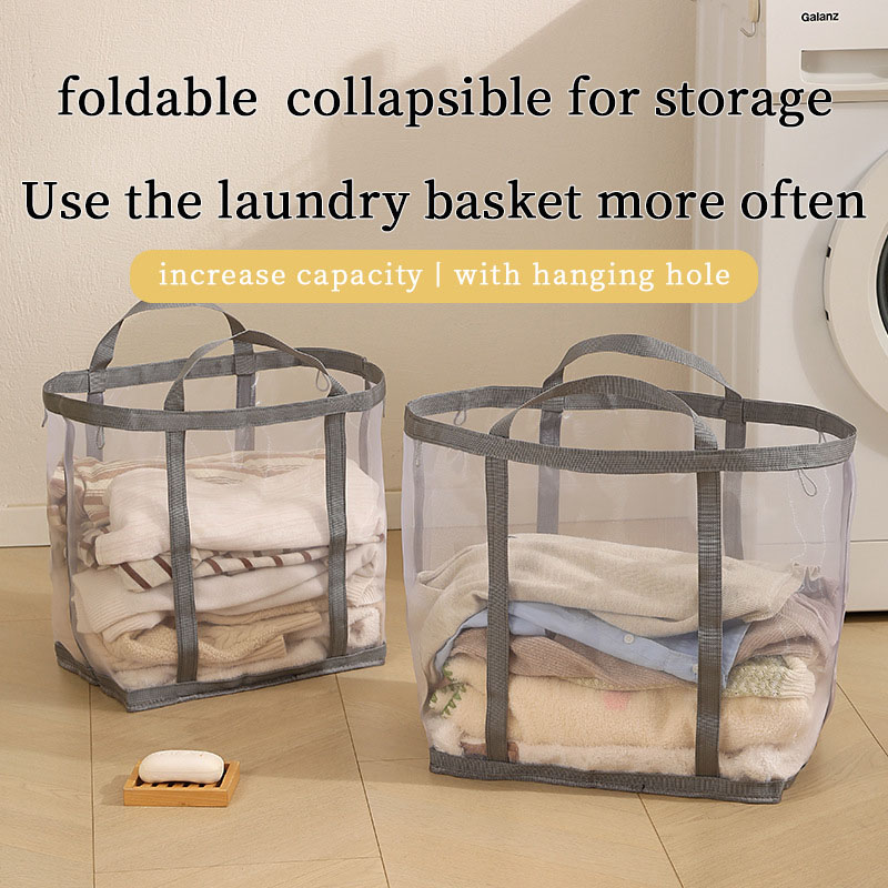 Laundry - Kosz na pranie z siatki nylonowej