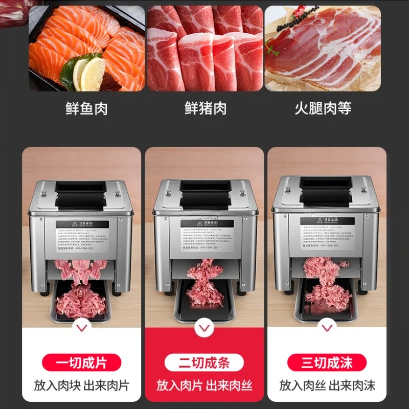 Automatic Meat Slicer Home - Elektryczna krajalnica do mięsa, komercyjna i