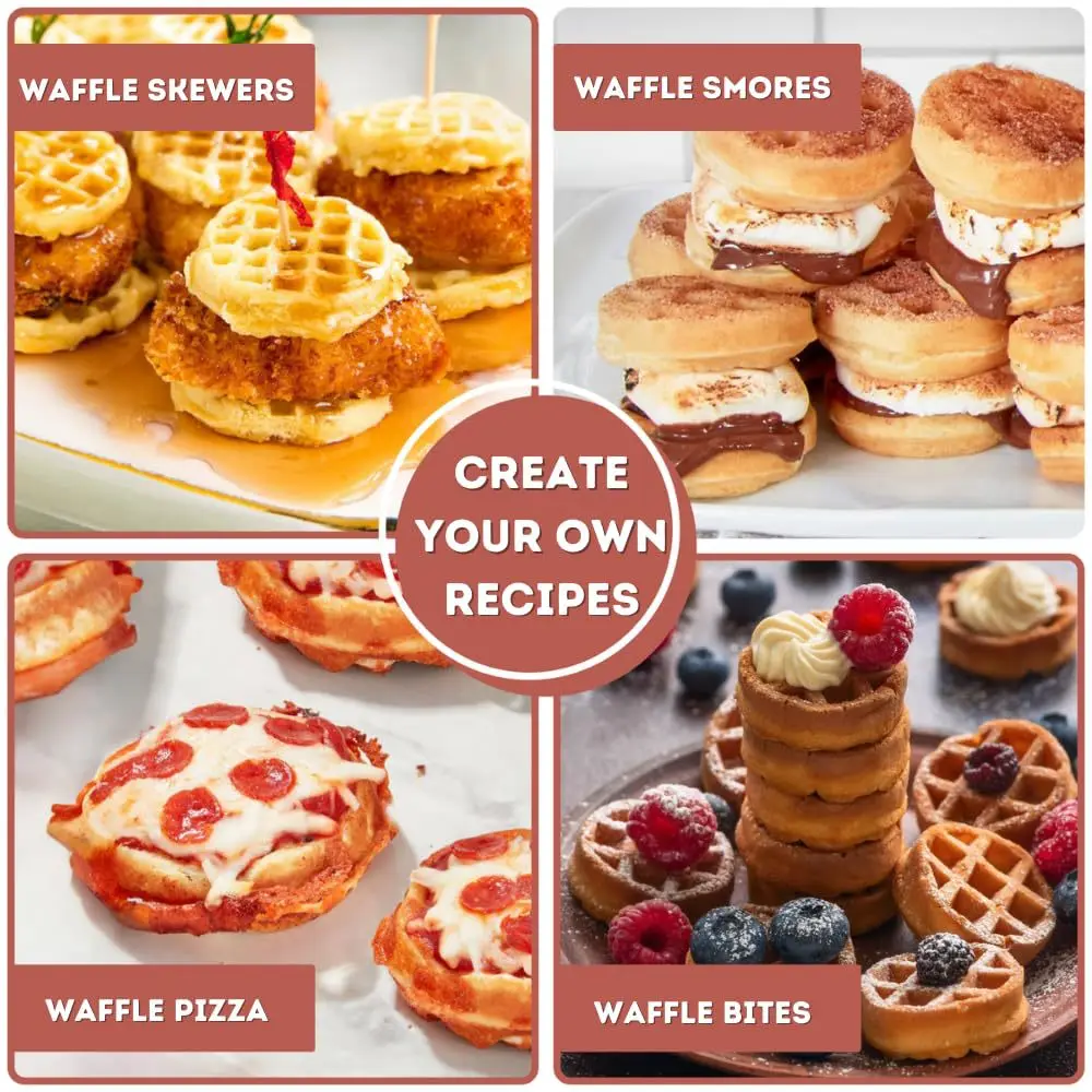Maszyna do gofrów z 16 otworam – Mini Waffle Maker Machine recenzja i cena
