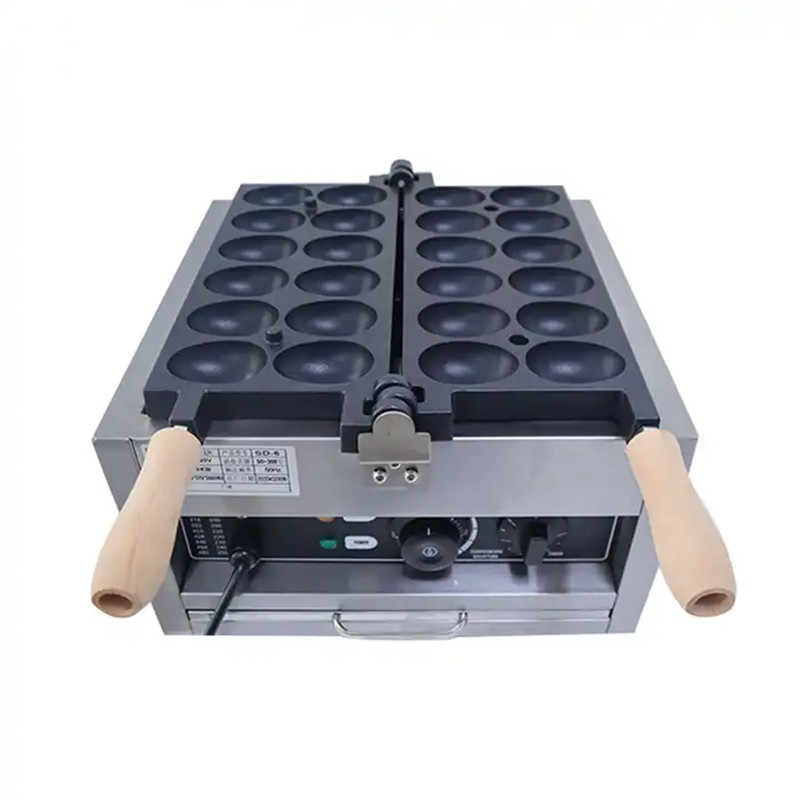 Komercyjna elektryczna gofrown – Mini Waffle Maker Machine recenzja i cena