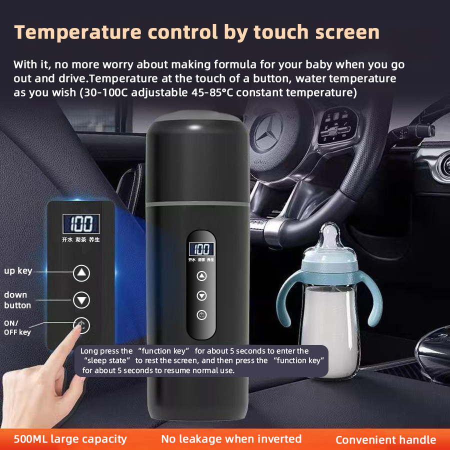 Kubek grzewczy samochodowy 12V – Electric Kettle Temperature Control recenzja i cena