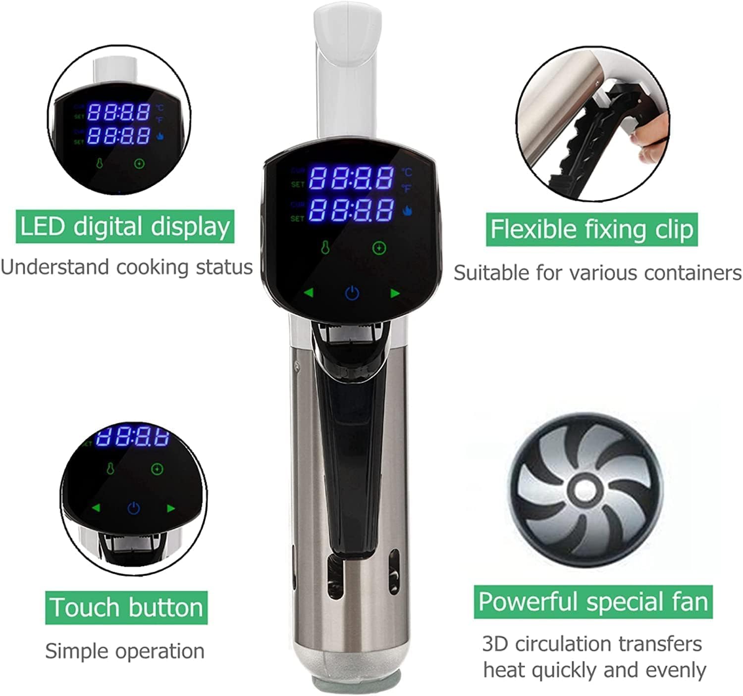 Maszyna Sous Vide Cyrkulator z – Digital Sous Vide Precision Cooker recenzja i cena