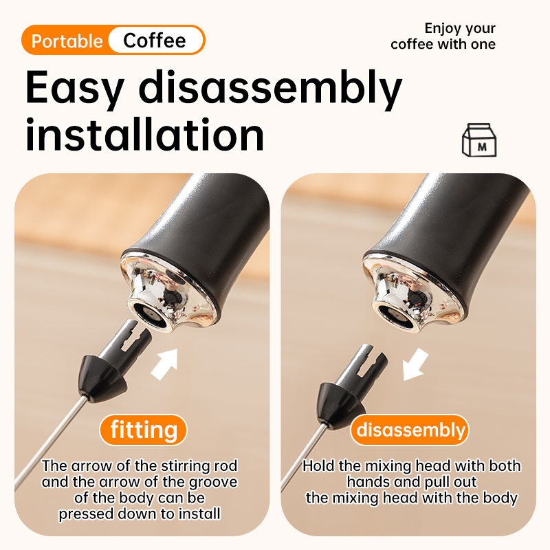 Mocny elektryczny spieniacz do – Electric Milk Frother Handheld recenzja i cena