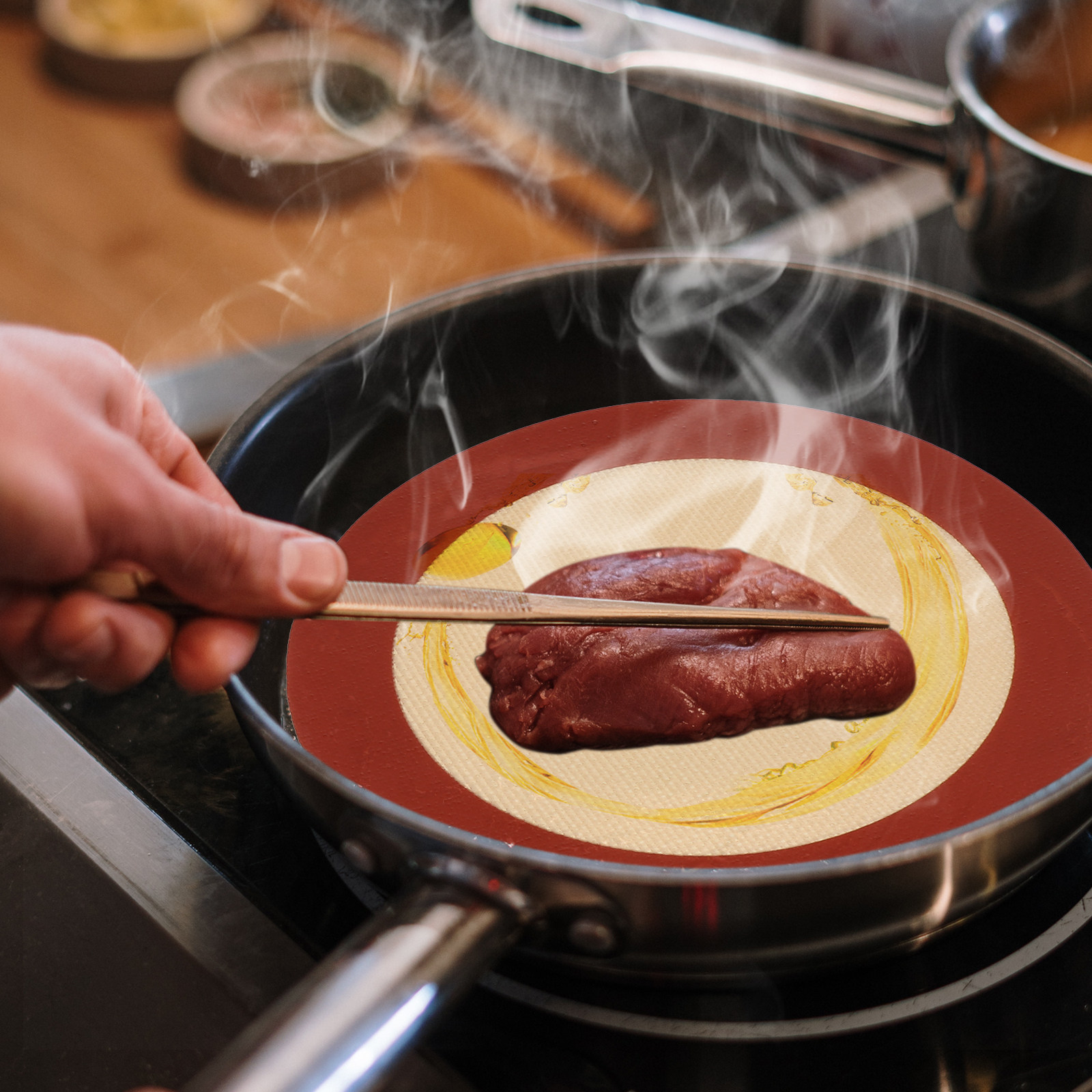 8-calowa silikonowa mata do fr – Air Fryer Silicone Pot Liner recenzja i cena