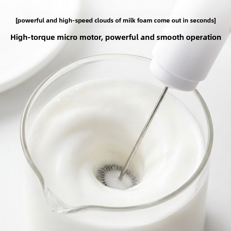 Mocny mikser kuchenny, spienia – Electric Milk Frother Handheld recenzja i cena