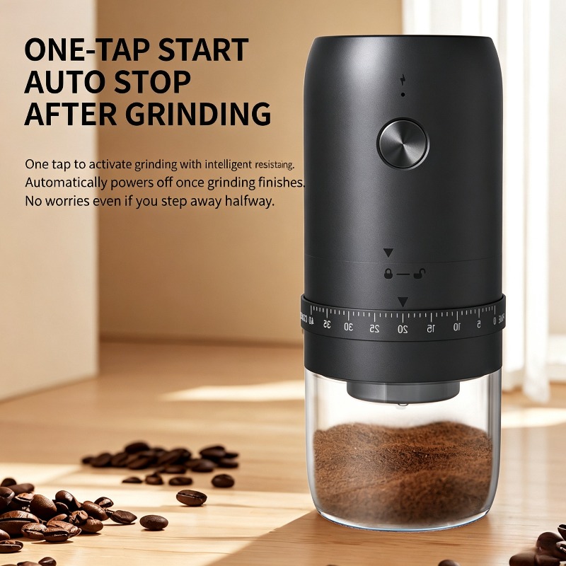 Przenośny Elektryczny Młynek d – Coffee Bean Grinder Electric recenzja i cena