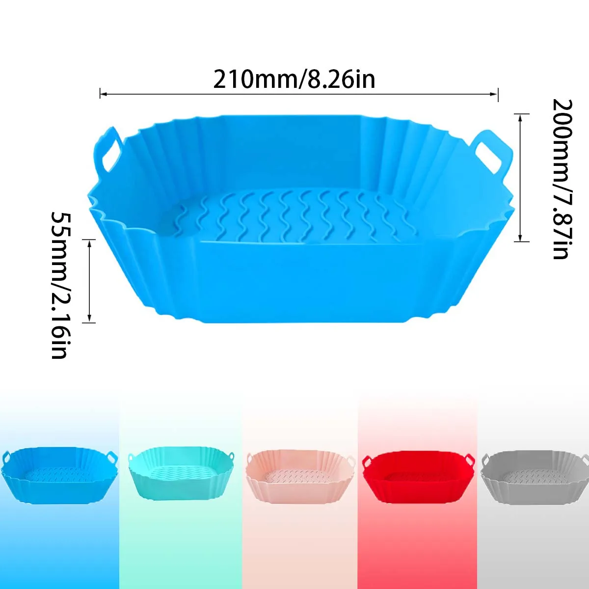 Silikonowe wkładki do frytkown – Air Fryer Silicone Pot Liner recenzja i cena