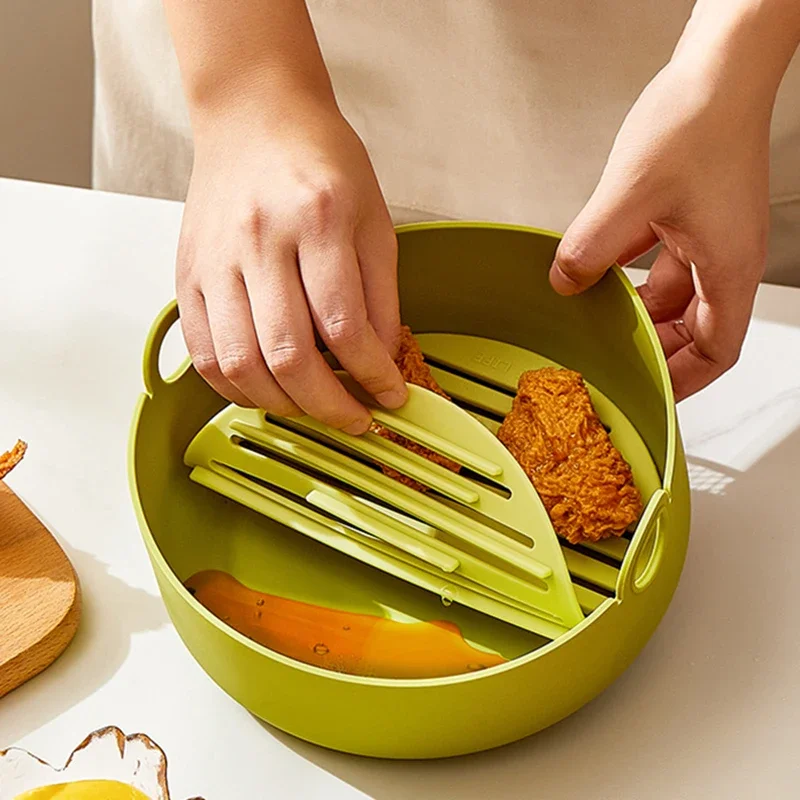 Okrągłe wkładki do frytownicy  – Air Fryer Silicone Pot Liner recenzja i cena