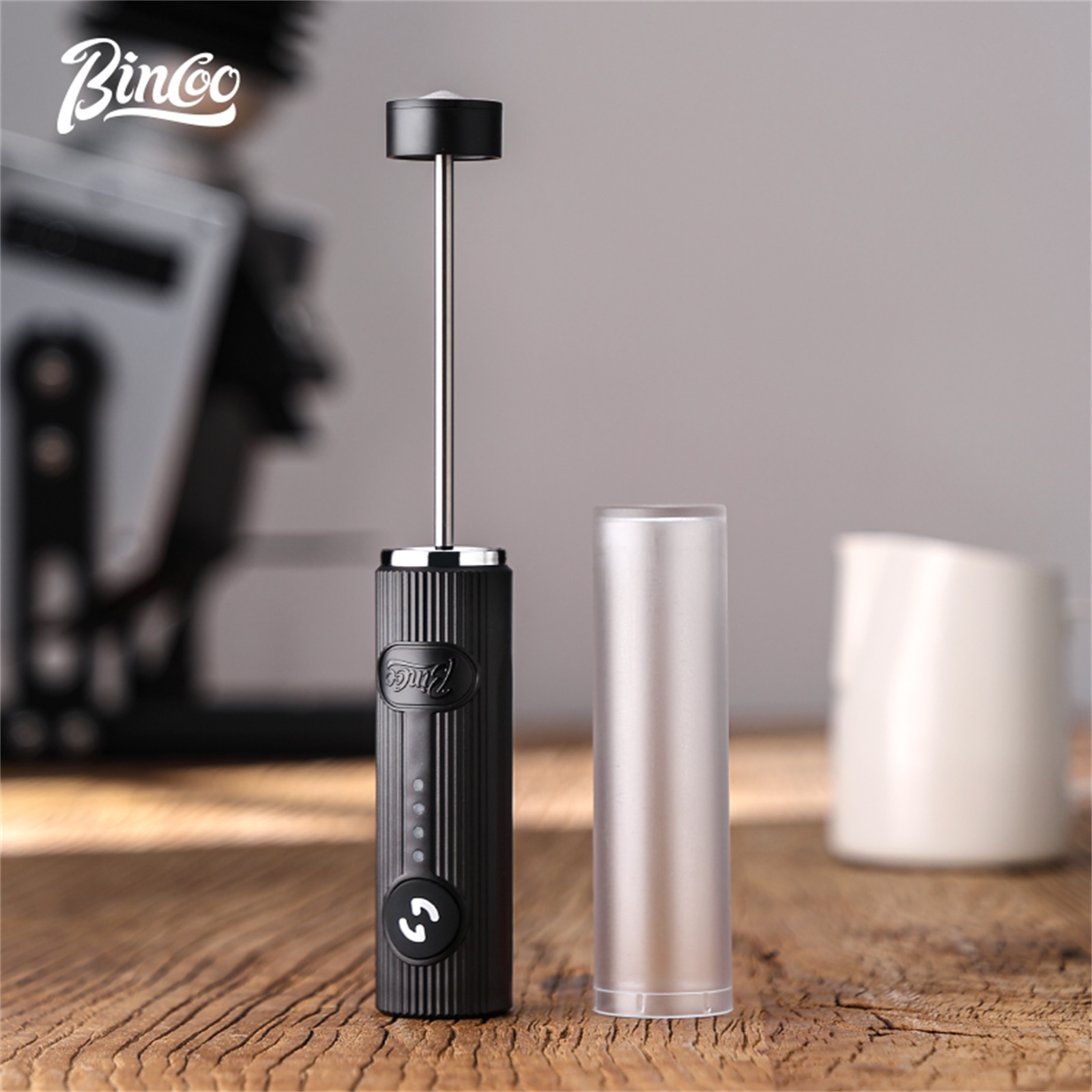 Elektryczny spieniacz do kawy  – Electric Milk Frother Handheld recenzja i cena