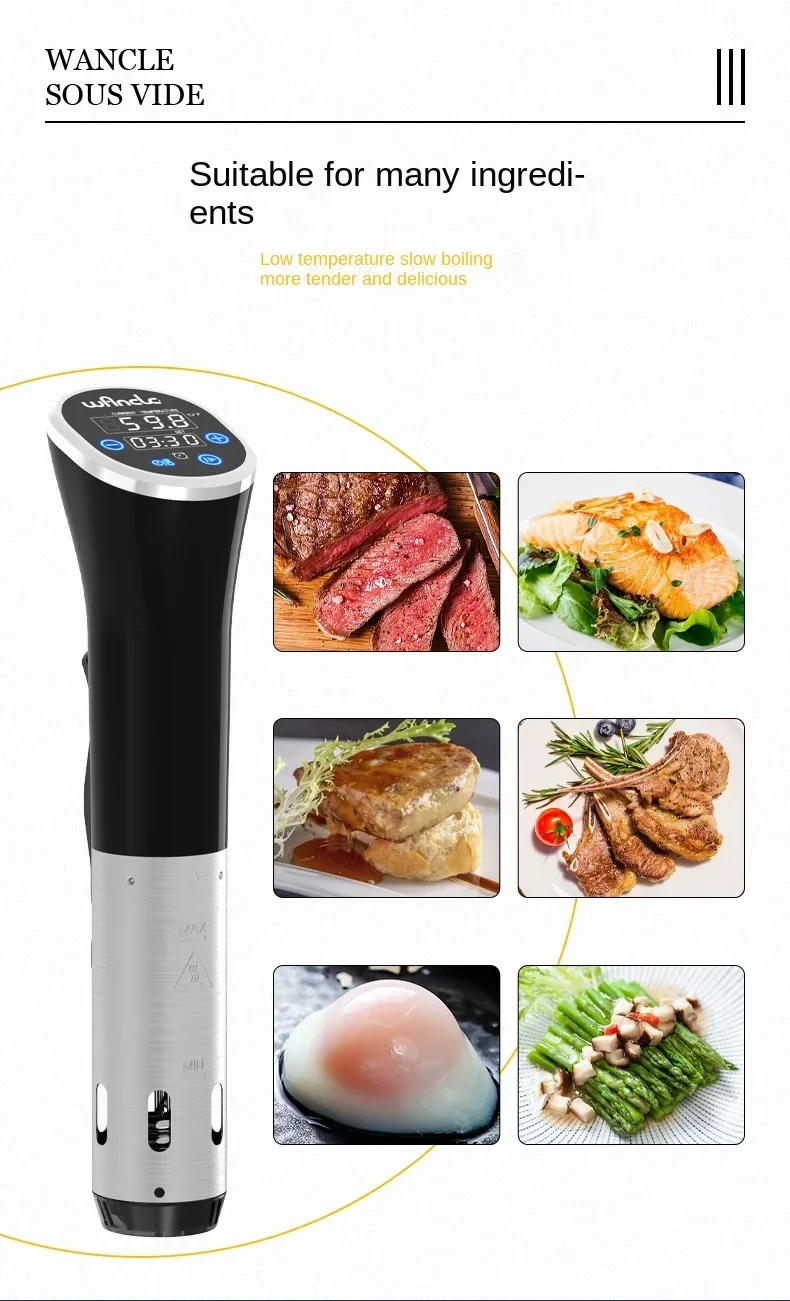 Urządzenie do gotowania sous v – Digital Sous Vide Precision Cooker recenzja i cena