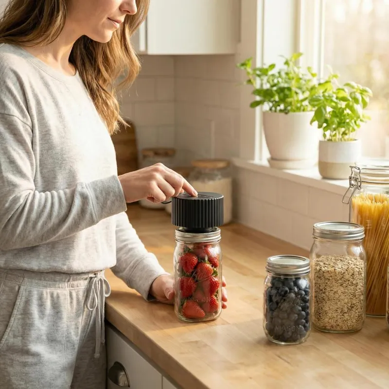 Elektryczny zestaw do próżniow – Food Vacuum Sealer Machine recenzja i cena